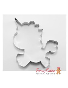 Cortante Unicornio Arcoiris 12cm Cutter