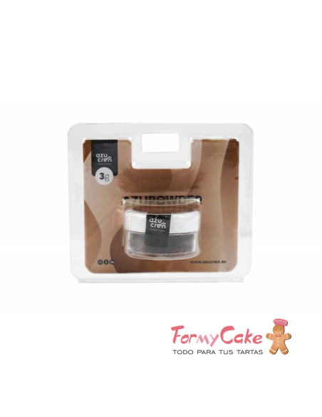 Colorante En Polvo Concentrado Marrón 3gr Azupowder