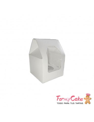 Caja 1 Cupcakes Blanca