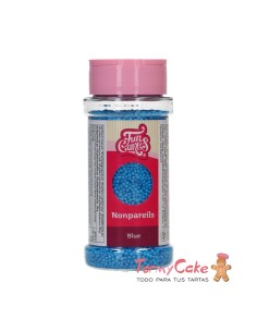Nonpareils Azul Oscuro 80gr Funcakes
