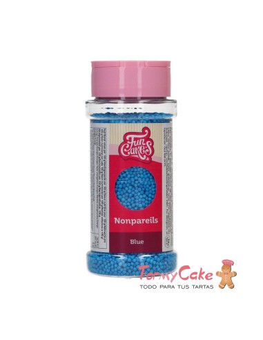 Nonpareils Azul Oscuro 80gr Funcakes
