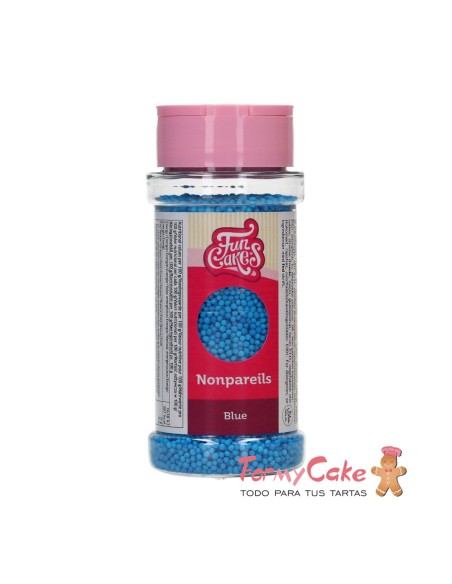 Nonpareils Azul Oscuro 80gr Funcakes