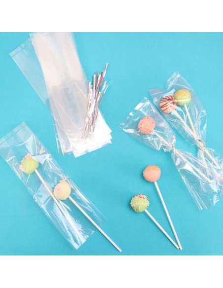 Bolsa Dulces con Lazo Plata 229 x 102mm PME