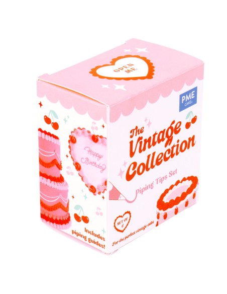 Boquillas Para Decoración "Vintage Cake" 6uds PME