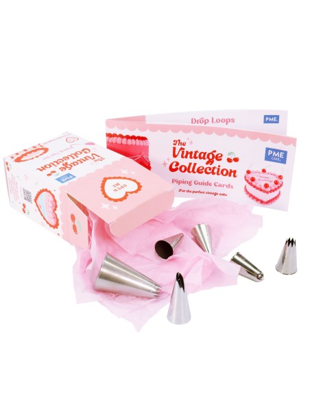 Boquillas Para Decoración "Vintage Cake" 6uds PME