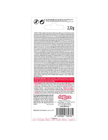 Decoración surtido De Oblea Bebé Azul Dekora