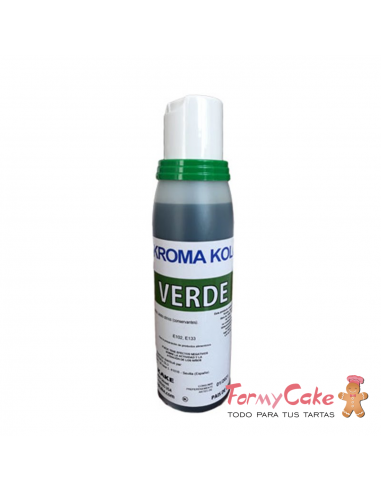 Colorante para Aerógrafo Verde 118ml KopyKake