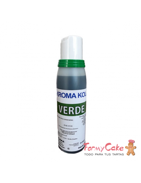 Colorante para Aerógrafo Verde 118ml KopyKake