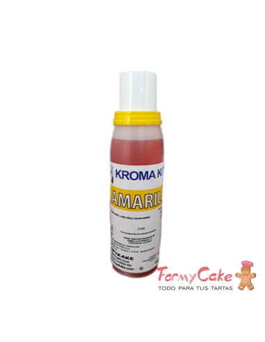 Colorante para Aerógr. Amarillo 118ml KopyKake