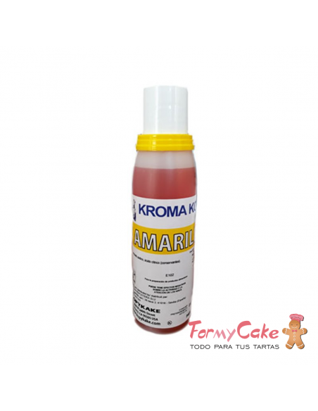 Colorante para Aerógr. Amarillo 118ml KopyKake