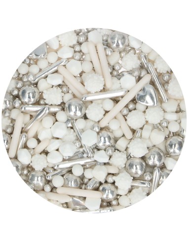 Sprinkle Medley 3D - Silver Lining - 70g Funcakes