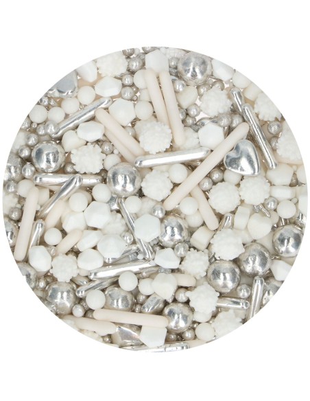 Sprinkle Medley 3D - Silver Lining - 70g Funcakes