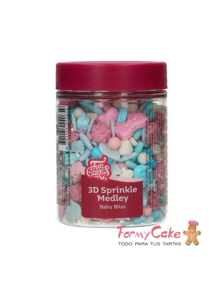 Sprinkle Medley 3D - Baby Bliss - 70g Funcakes