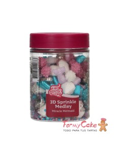 Sprinkle Medley 3D - Miracle Mermaid- 70g Funcakes