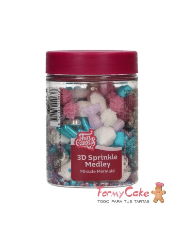 Sprinkle Medley 3D - Miracle Mermaid- 70g Funcakes