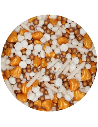 Sprinkle Medley 3D - Wedding Bells - 70g Funcakes