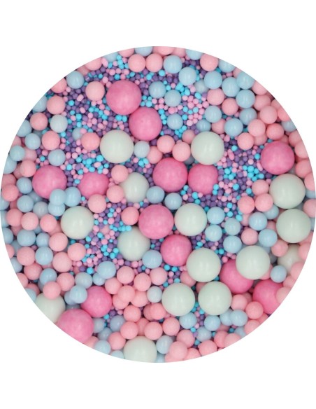 Soft Pearls Mix Bubblegum Pop 80g Funcakes