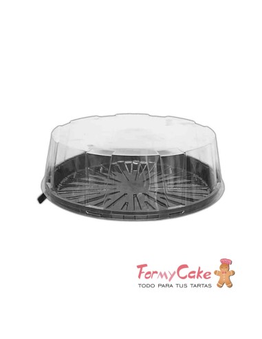 Caja para Tarta Transparente 20x8 CM Azucren