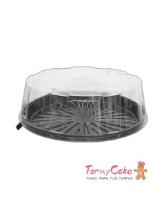 Caja para Tarta Transparente 26x10 CM Azucren