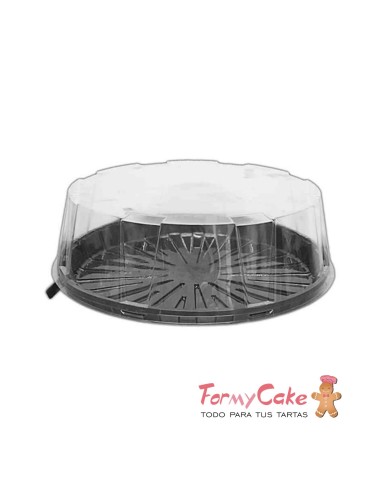 Caja para Tarta Transparente 25x10 CM Azucren