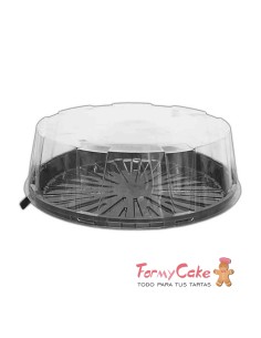 Caja para Tarta Transparente 30x10 CM Azucren