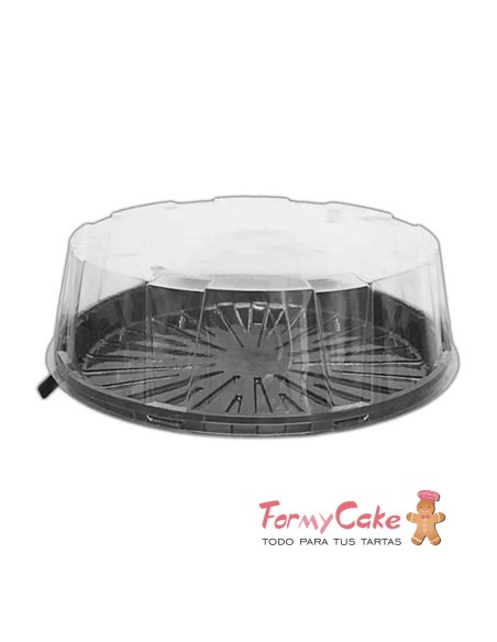 Caja para Tarta Transparente 30x10 CM Azucren