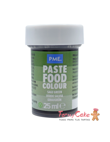 Colorante Alimentario en Pasta Verde Salvia 25...