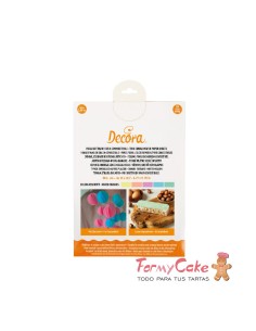 Obleas Finas de Colores 10uds Decora | Papel Comestible... 2