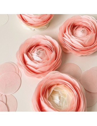 Obleas Finas de Colores 10uds Decora | Papel...