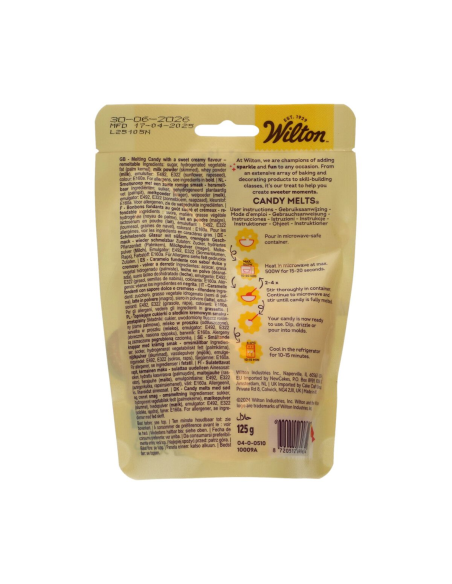 Candy Melts Amarillo 125gr Wilton