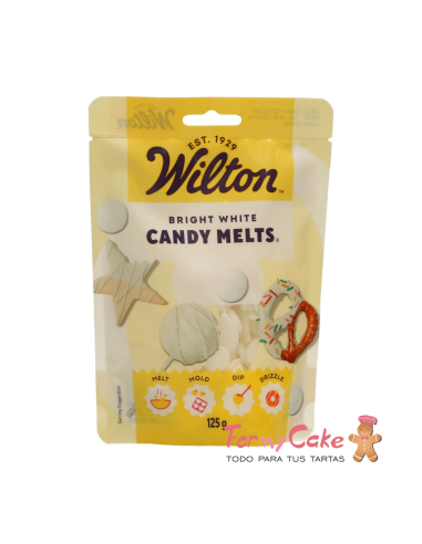 Candy Melts Blanco Brillante 125gr Wilton