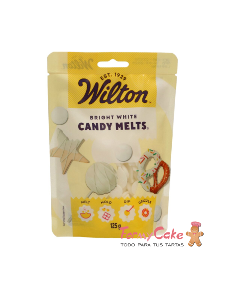 Candy Melts Blanco Brillante 125gr Wilton