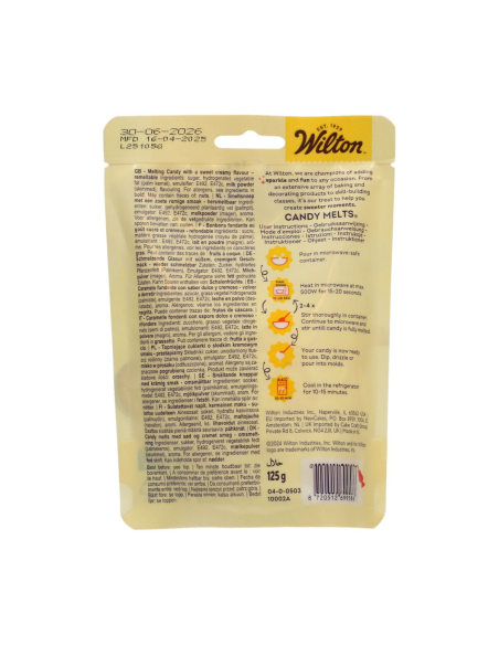 Candy Melts Blanco Brillante 125gr Wilton