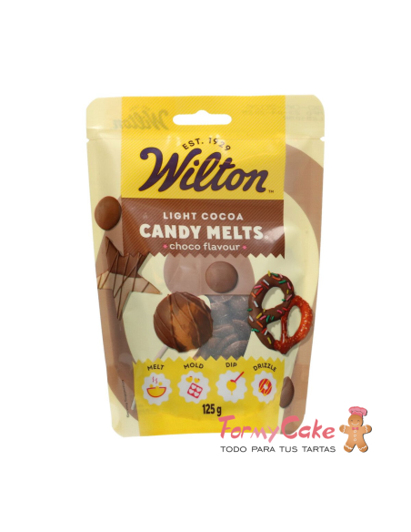 Candy Melts Cacao Claro 125gr Wilton