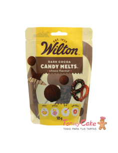 Candy Melts Cacao Oscuro 125gr Wilton