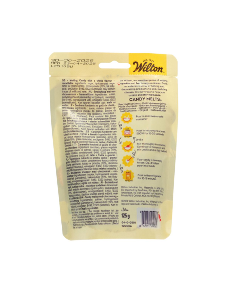 Candy Melts Cacao Oscuro 125gr Wilton