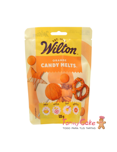 Candy Melts Naranja 125gr Wilton
