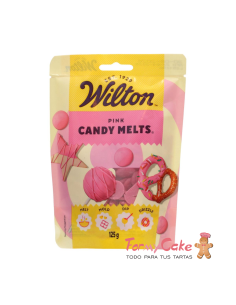 Candy Melts Rosa 125gr Wilton