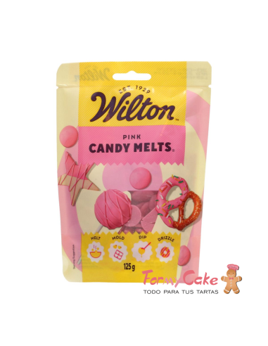 Candy Melts Rosa 125gr Wilton