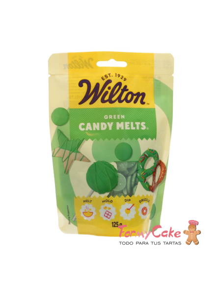 Candy Melts Verde 125gr Wilton