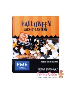 Sprinkle Halloween Jack-o-Lantern 60g PME