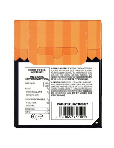 Sprinkle Halloween Jack-o-Lantern 60g PME