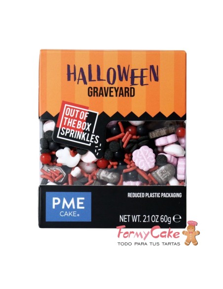 Sprinkle Halloween Cementerio 60g PME