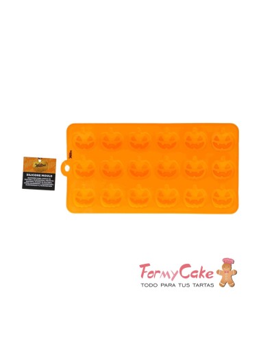Molde De Silicona Mini Calabazas Wilton