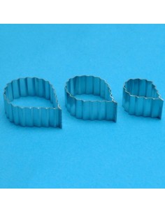 Cortadores Hoja Rosa 3Uds PME 2