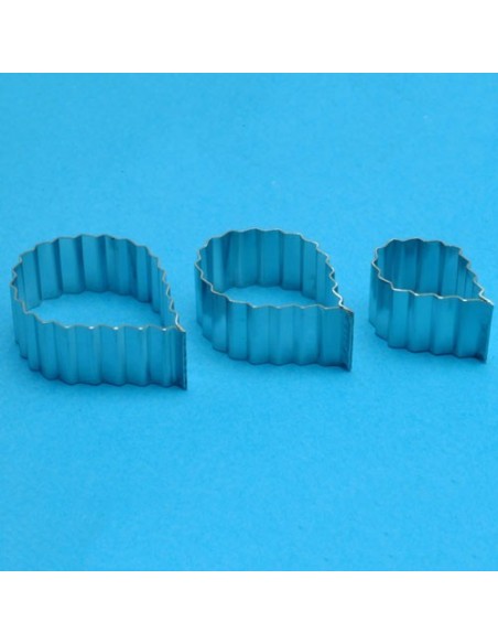 Cortador Hoja De Rosa 3Uds PME