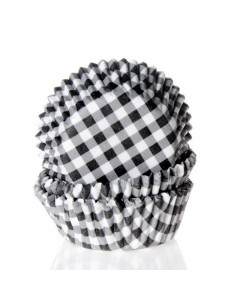 Minicápsulas House of Marie Cuadrados Negros 60ud