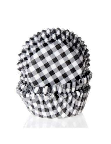 Minicápsulas House of Marie Cuadrados Negros 60ud