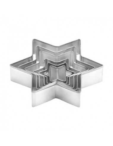 Cortantes Estrellas 6ud Tescoma