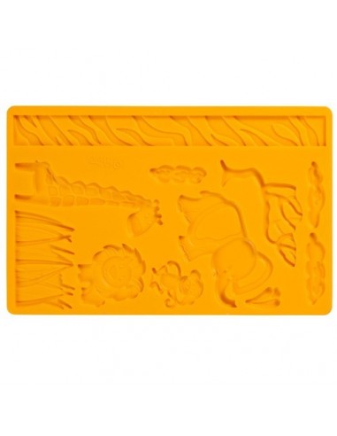 Molde Fondant Diseño Selva Wilton